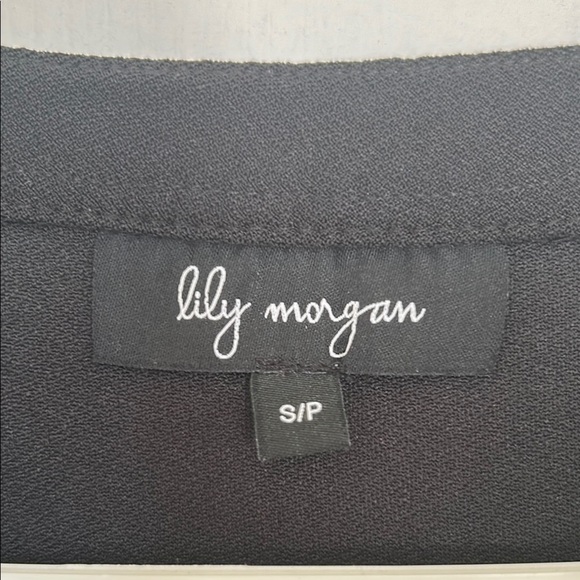 Lily Morgan Black Lace-Up Sleeveless Tank Top - Picture 2 of 6